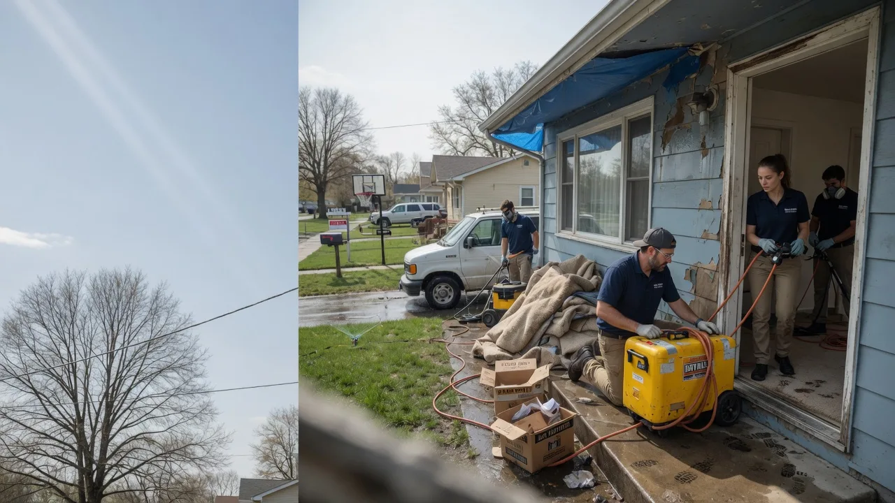 Basement Flood Cleanup in Bowling Green, MO near me